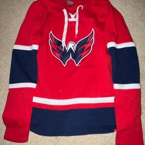 Fanatics Red and Blue Women's Jersey